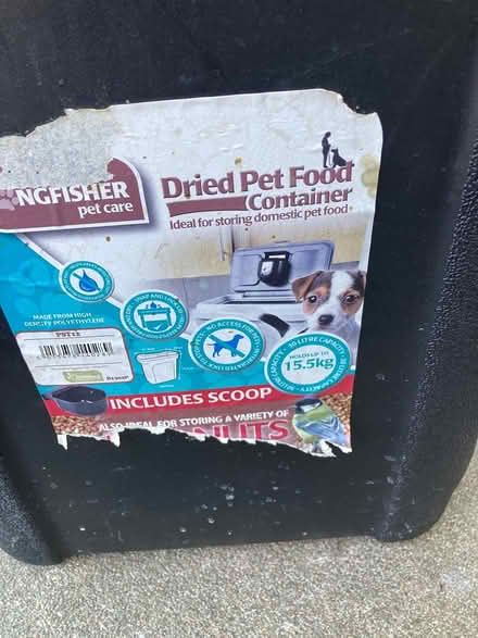 Photo of free Pet Dried Food Storage Container (AB12) #2