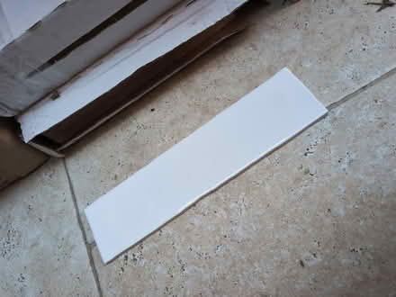 Photo of free Large White Subway tile x40 (Weybridge) #1