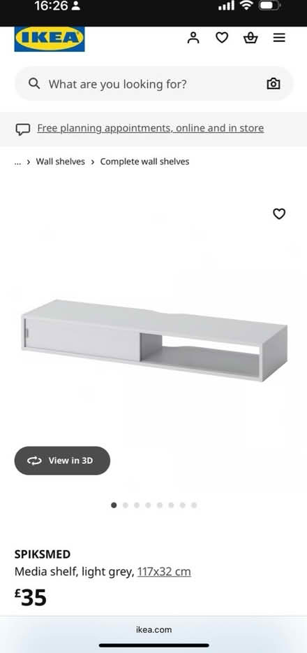 Photo of free IKEA media TV unit (Croydon) #1