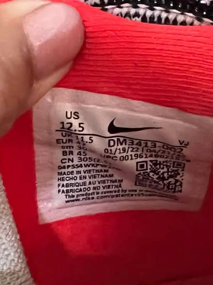 Photo of free Men’s Nike shoes white - used (Jericho OX1) #3