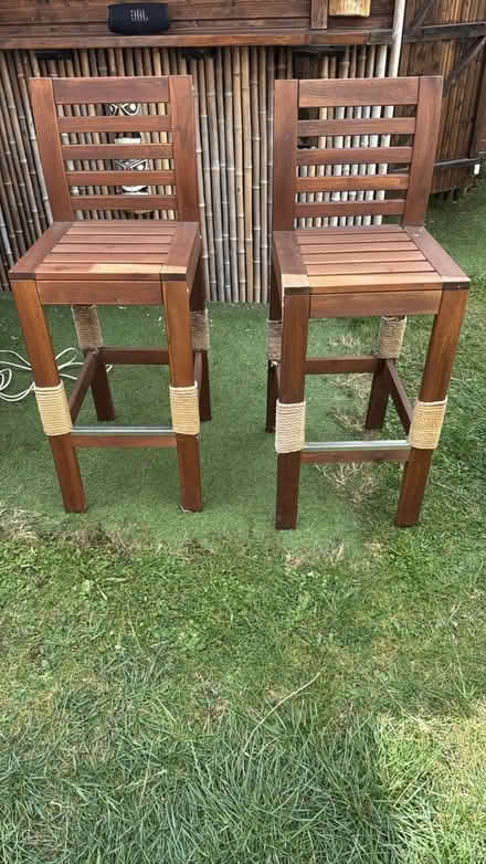 Photo of free Two bar stools (Gateshead NE10) #1