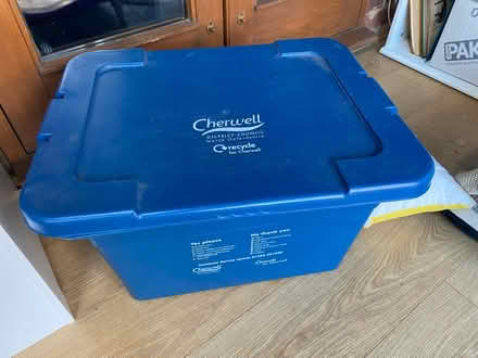 Photo of free Plastic box with lid (Great Bourton, OX17) #1