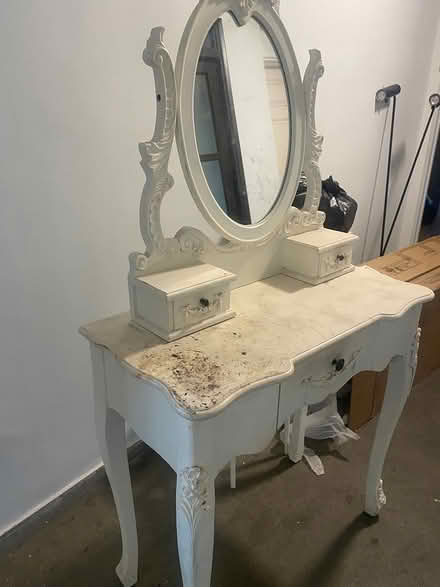 Photo of free Dressing Table and Mirror (Southfields SW19) #1