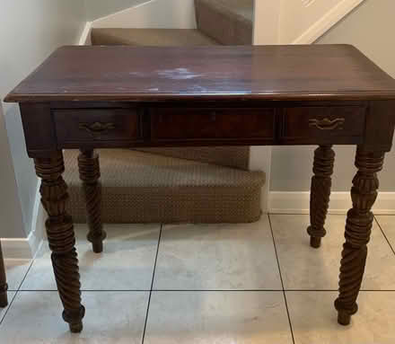 Photo of free Mahogany table (Eve Hill DY1) #1