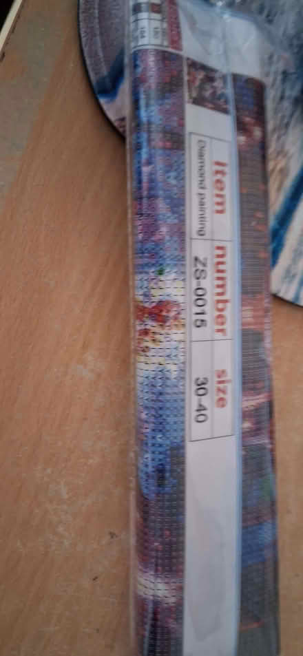 Photo of free this is a diamond painting (Wigmore LU2) #2