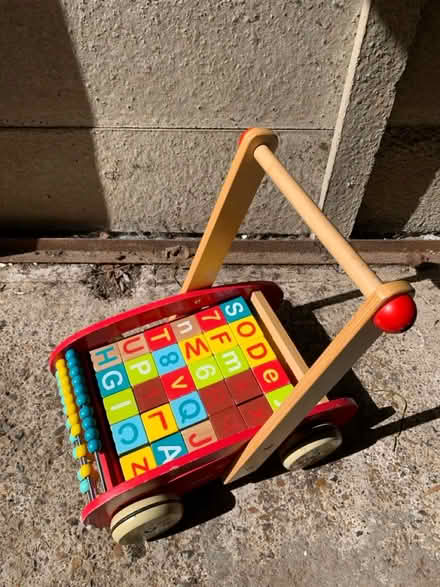 Photo of free Toddler trolley / Push along walker (Carshalton Beeches) #2