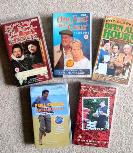 Photo of free Classic BBC Comedy & Drama VHS Cassettes (Surrey Heath GU24) #1