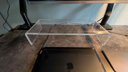 Photo of free Perspex computer monitor riser (Chorley PR6) #1