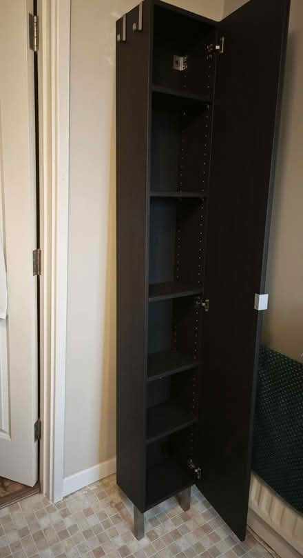 Photo of free IKEA tall Bathroom cabinet with mirror door (Orpington BR5) #2