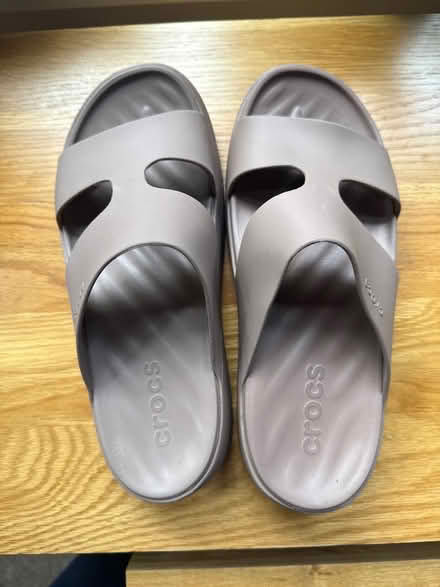 Photo of free Croc platform sliders (Camberley GU15) #1