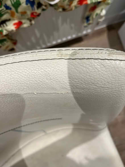 Photo of free 8 faux leather chairs (Ensleigh) #4