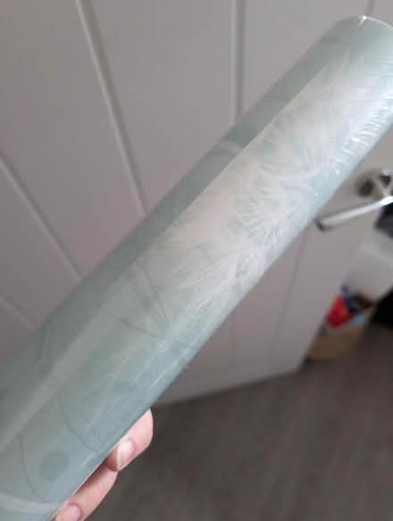 Photo of free Teal beautiful wallpaper dandelion pattern (Goffs Oak EN7) #3