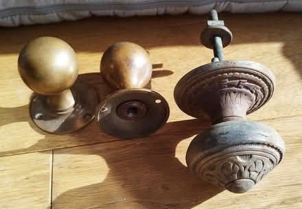 Photo of free 3 off Victorian door knobs (Kingsway Bath) #1