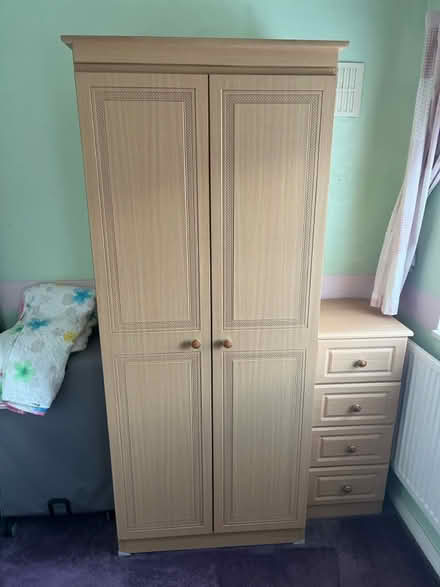Photo of free Wooden wardrobe (Orpington BR6) #1