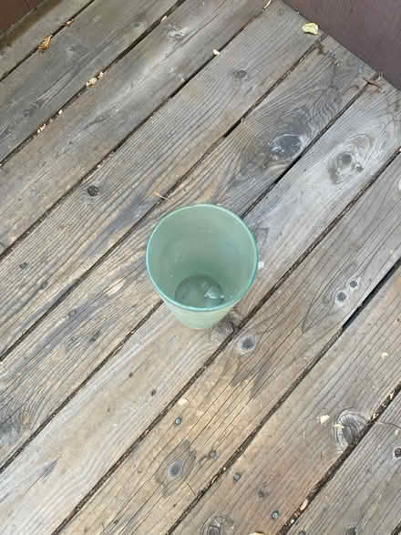 Photo of free Tall, frosted glass vase (Oakmore Oakland) #2