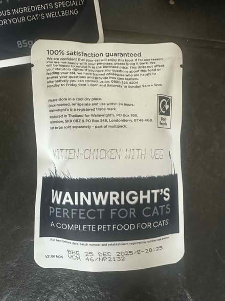 Photo of free Various kitten wet food pouches (Winchest SO22) #2