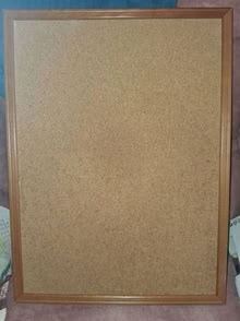 Photo of free Used Med.Wood framed Bulletin Board (Upper Bronx NE/Lower Yonkers) #1