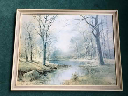 Photo of free Framed picture of a Woodland Scene (Westerham TN16) #1