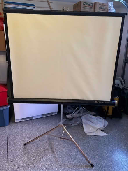 Photo of free Projector Screen (Alexandria, VA) #2
