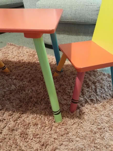 Photo of free Kids small table and 2 chairs (Hoddesdon EN11) #4