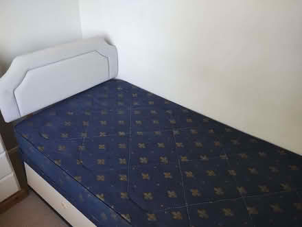 Photo of free Single bed with mattress and headboard (GU51) #1