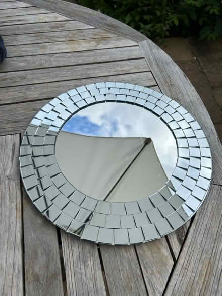 Photo of free Round mosaic mirror (Guildford GU2) #1