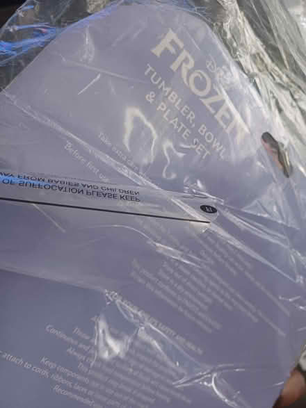 Photo of free Frozen cup plate bowl set (Croydon) #3