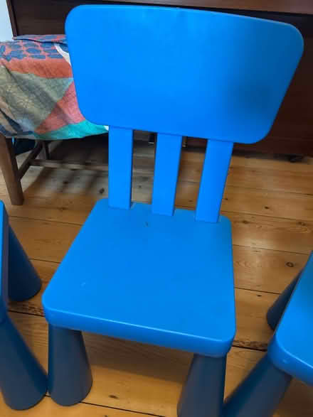 Photo of free Kids plastic chairs (Oldfield Park) #2