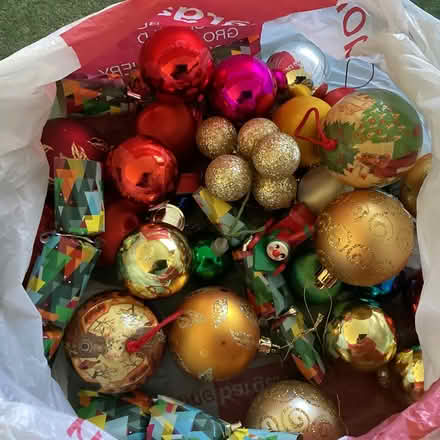 Photo of free Christmas tree baubles (BA15 Bassetts Pasture) #1