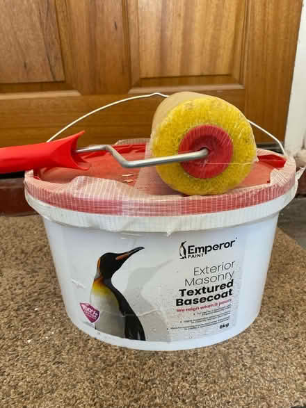 Photo of free Textured base coat and roller (Surbiton KT5) #1