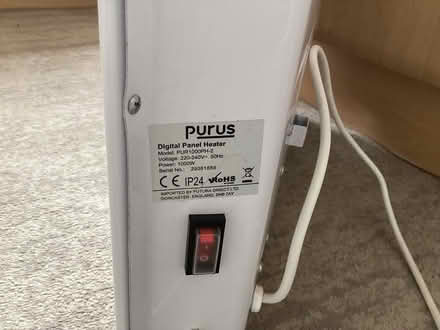 Photo of free Plug in panel heater (Abram WN2) #2