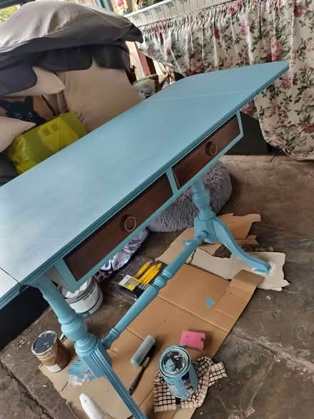 Photo of free Strongbow upcylcled drop leaf table (Lathom L40) #3