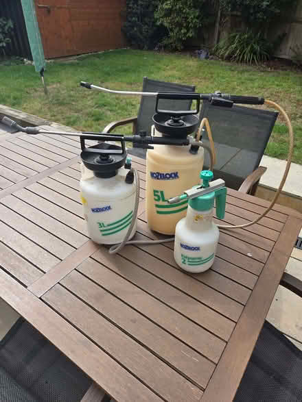 Photo of free Hozelock plant/crop pump sprayers (Bluebell Hill ME5) #1