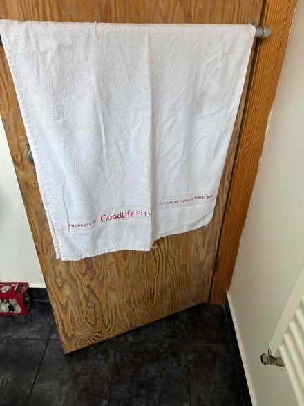 Photo of free Washed gym towels with stains (Vic Park north of Eglinton) #1