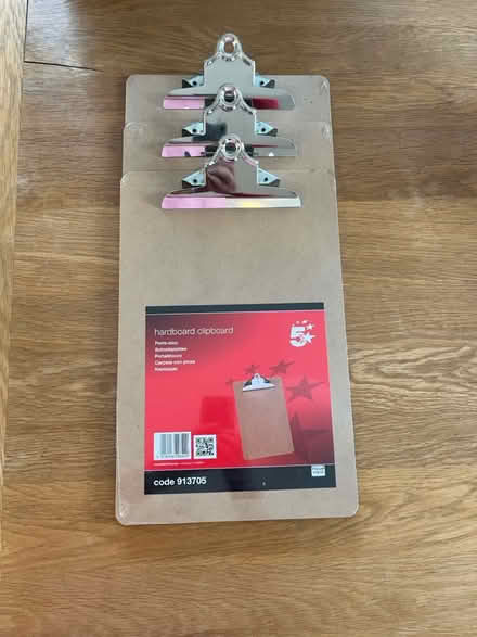Photo of free Hardboard clipboards x 3 (Sands, High Wycombe) #1