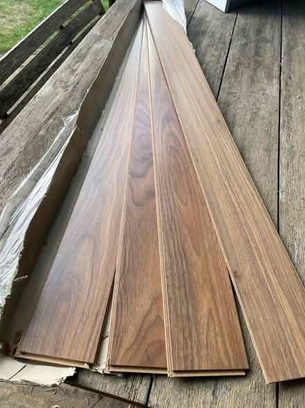 Photo of free Vinyl floor planks x 4 (Northfields) #1