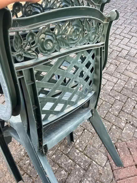 Photo of free Sturdy patio chairs (West Kingsdown) #2