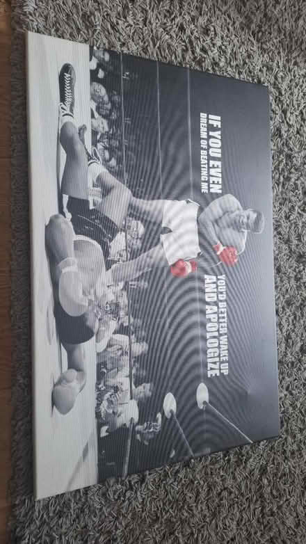 Photo of free Mohammed Ali canvas (Teddington, TW11) #1
