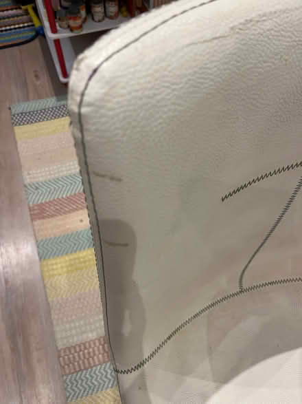 Photo of free 8 faux leather chairs (Ensleigh) #1