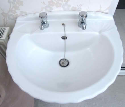 Photo of free Refurbished washbasin and pedestal (Top Amersham HP6) #1