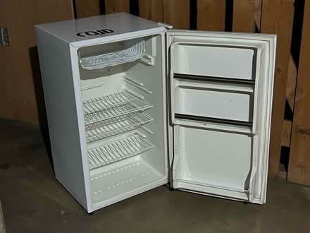 Photo of free Sanyo midsized mini fridge sr-361w (South Evanston) #2