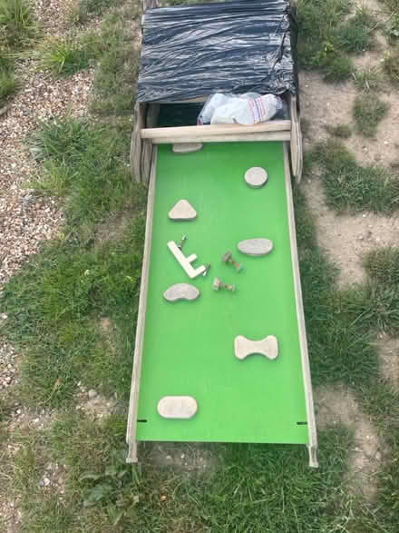 Photo of free Kids wooden climbing frame (East Peckham) #1
