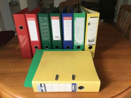 Photo of free Lever Arch A4 files (Billericay central) #1