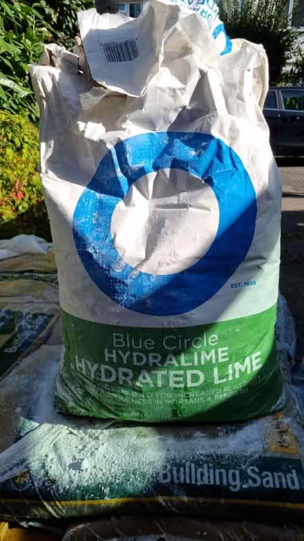 Photo of free Builders cement and hydrated lime (East Grinstead (RH19)) #2