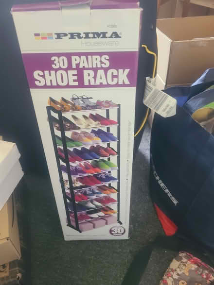 Photo of free Metal shoe rack for (B17) #1