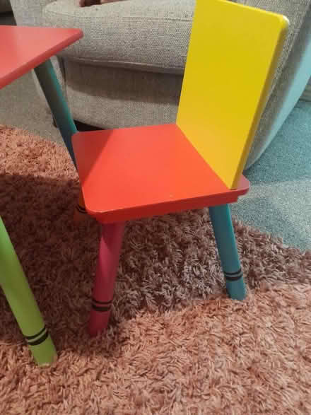 Photo of free Kids small table and 2 chairs (Hoddesdon EN11) #2