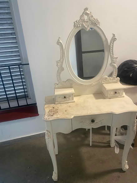 Photo of free Dressing Table and Mirror (Southfields SW19) #2