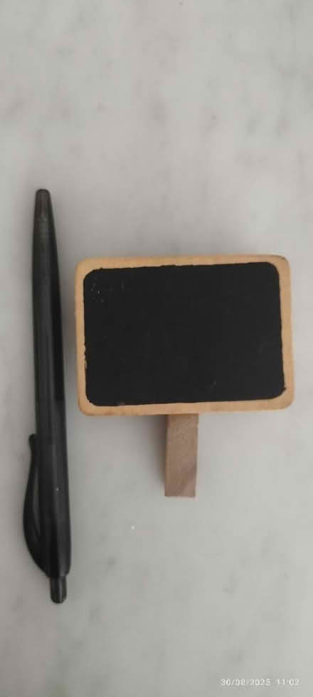 Photo of free Mini blackboard clip (peg) (Tpy) #1