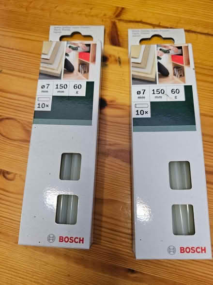 Photo of free Bosch Hot Melt Glue Sticks. 7mm (Rooks Nest SG1) #1