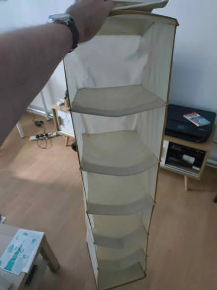 Photo of free Wardrobe hanging storage/shelves (Southwark Park) #1
